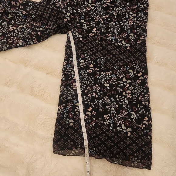 Ted Baker Black Hazel High-Neck Marcila Wide-Leg Jumpsuit Ted size 2-US size 4-6 - Picture 16 of 16